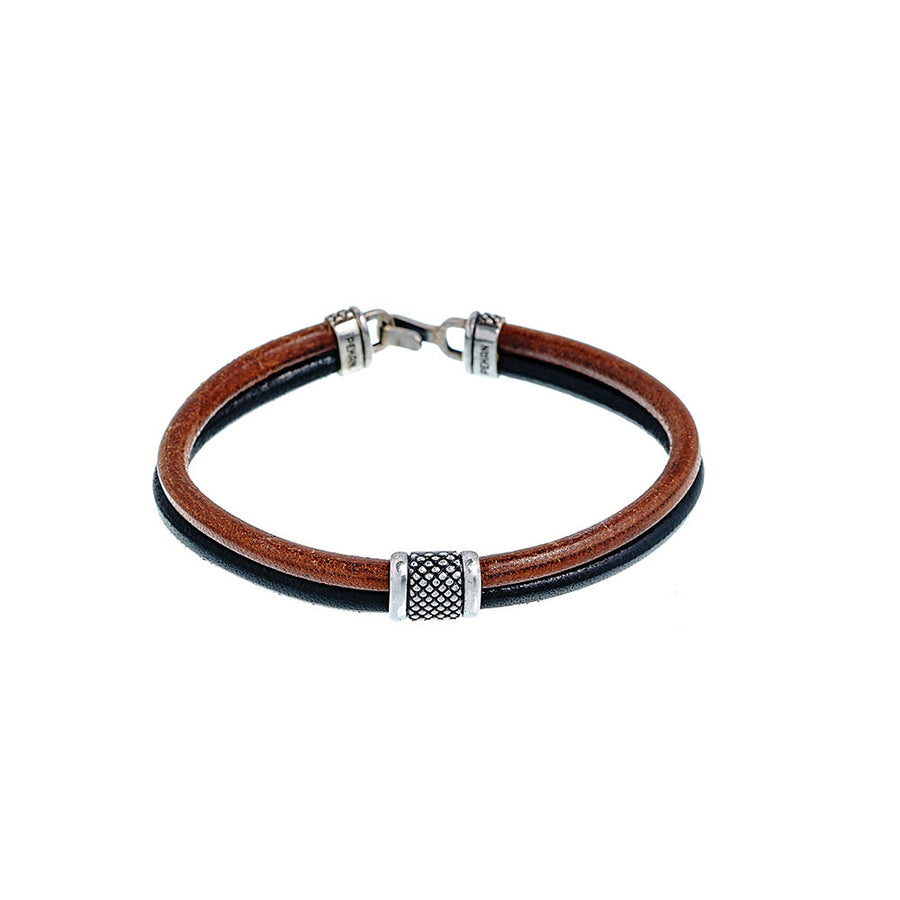 Pulseira Lacoste Brown/Black